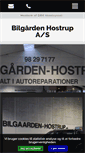 Mobile Screenshot of bilgaardenhostrup.dk