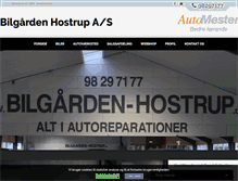 Tablet Screenshot of bilgaardenhostrup.dk